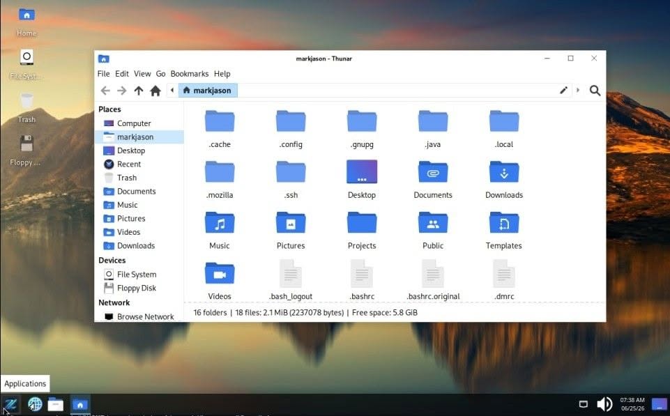 Zyphor OS screenshot 10