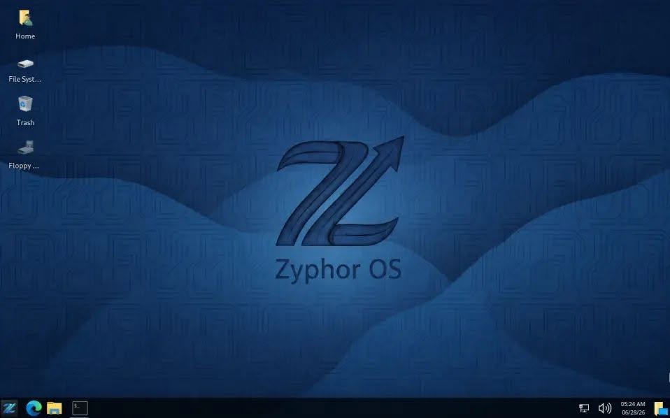 Zyphor OS screenshot 3
