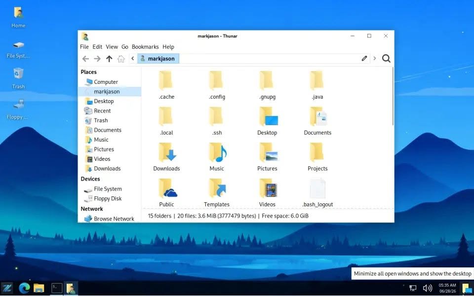 Zyphor OS screenshot 7